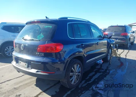 2013 Volkswagen Tiguan Se из США, поврежденный, VIN WVGBV3AX3DW623179